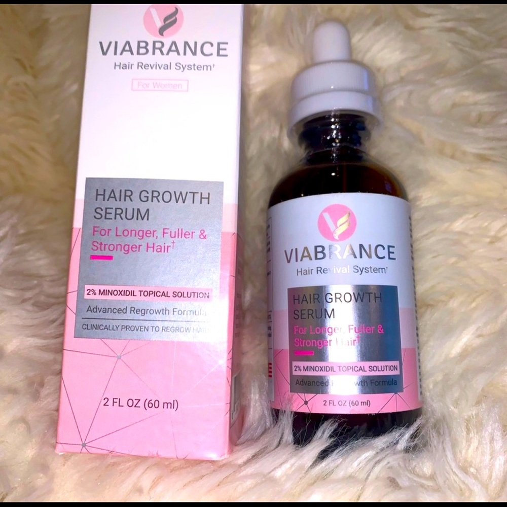 Viabrance hair regrowth serum - this really works!!
